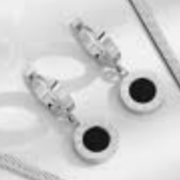 🆕 Stainless steel  roman numerals earrings - Picture 7 of 8